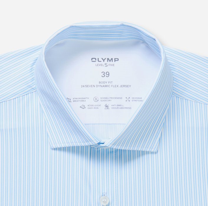 24/Seven Body Fit Blauw