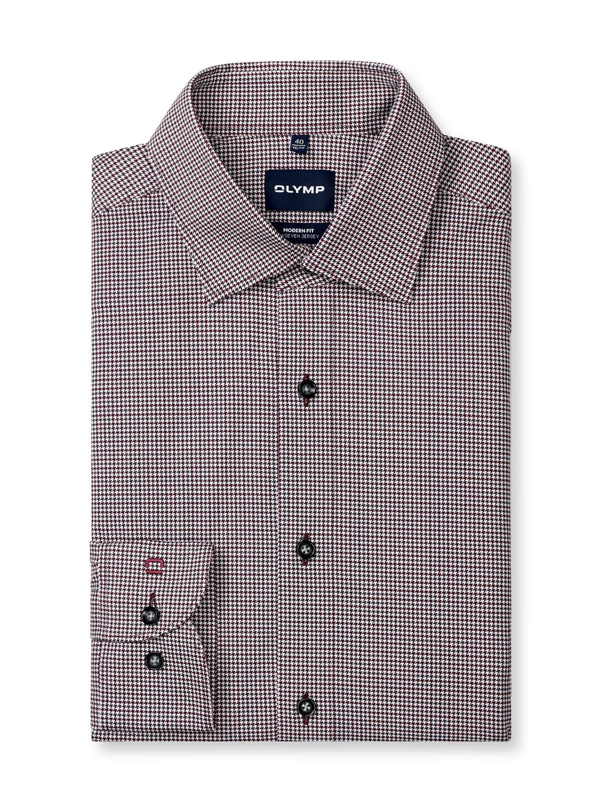 24/Seven Modern Fit Bordeaux