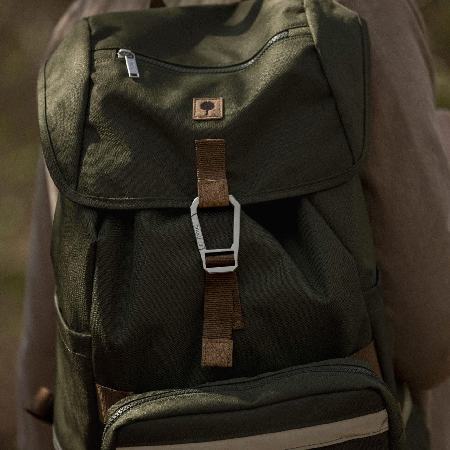 Backpack Level Up Dark Khaki