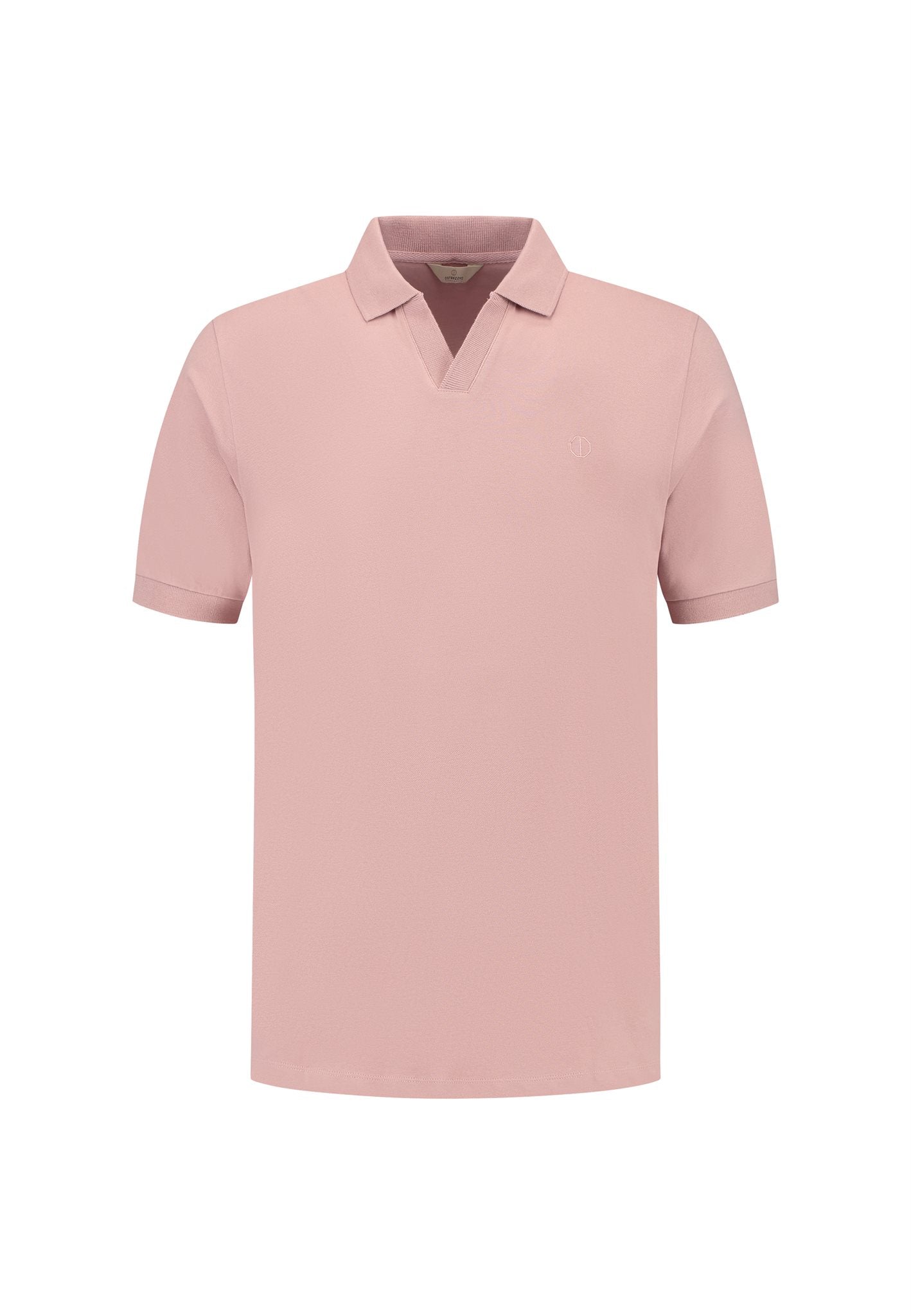 Bowie V-neck Polo Woodrose