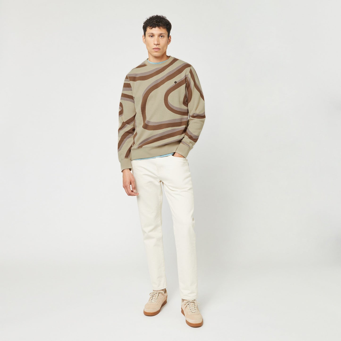 Bussy Sweat Knit Beige