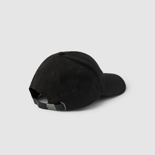 Cap Washed Canvas Black