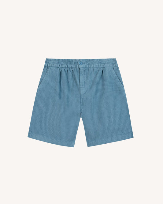 Chevre Short Woven Blue