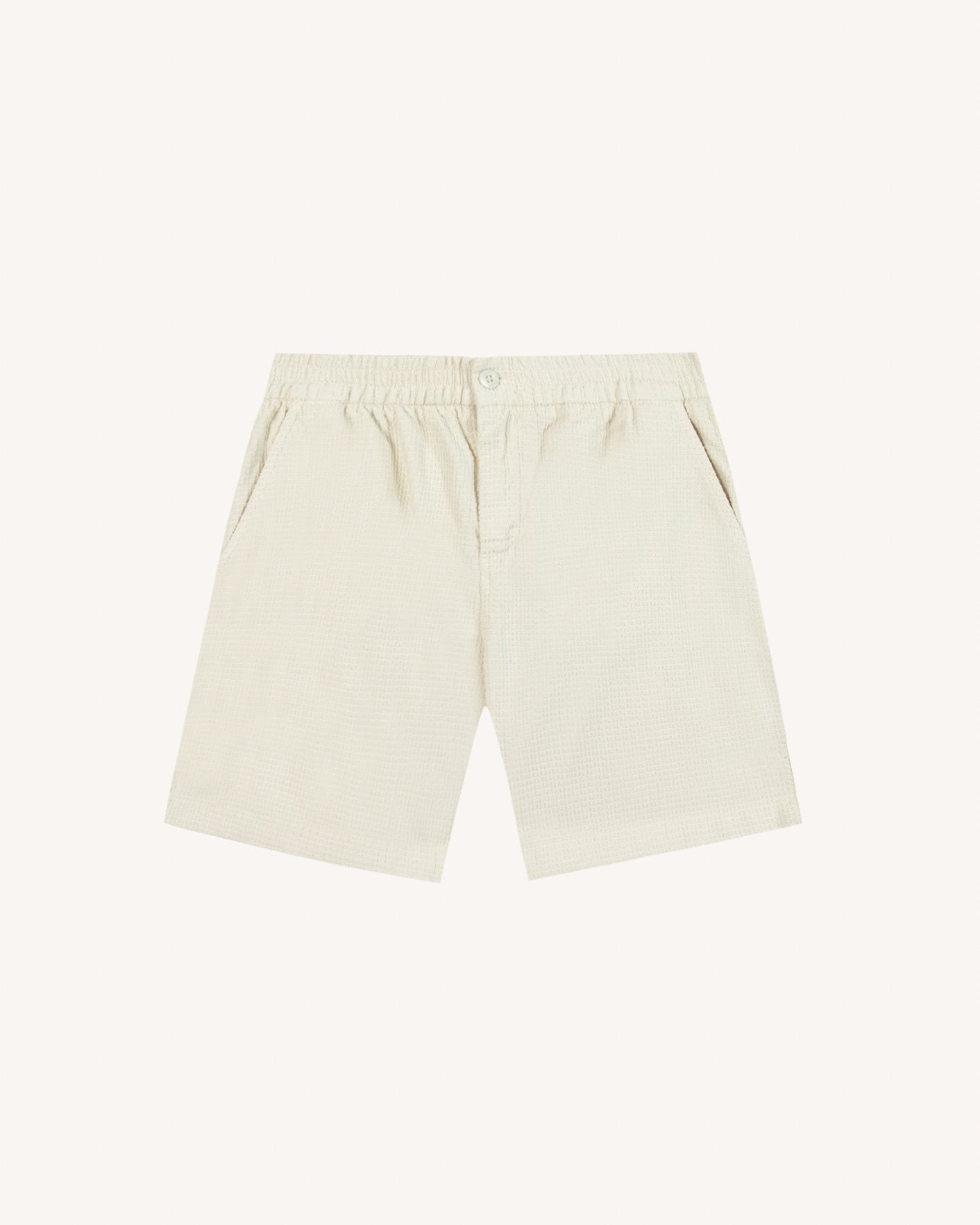Chevre Short Woven Ecru