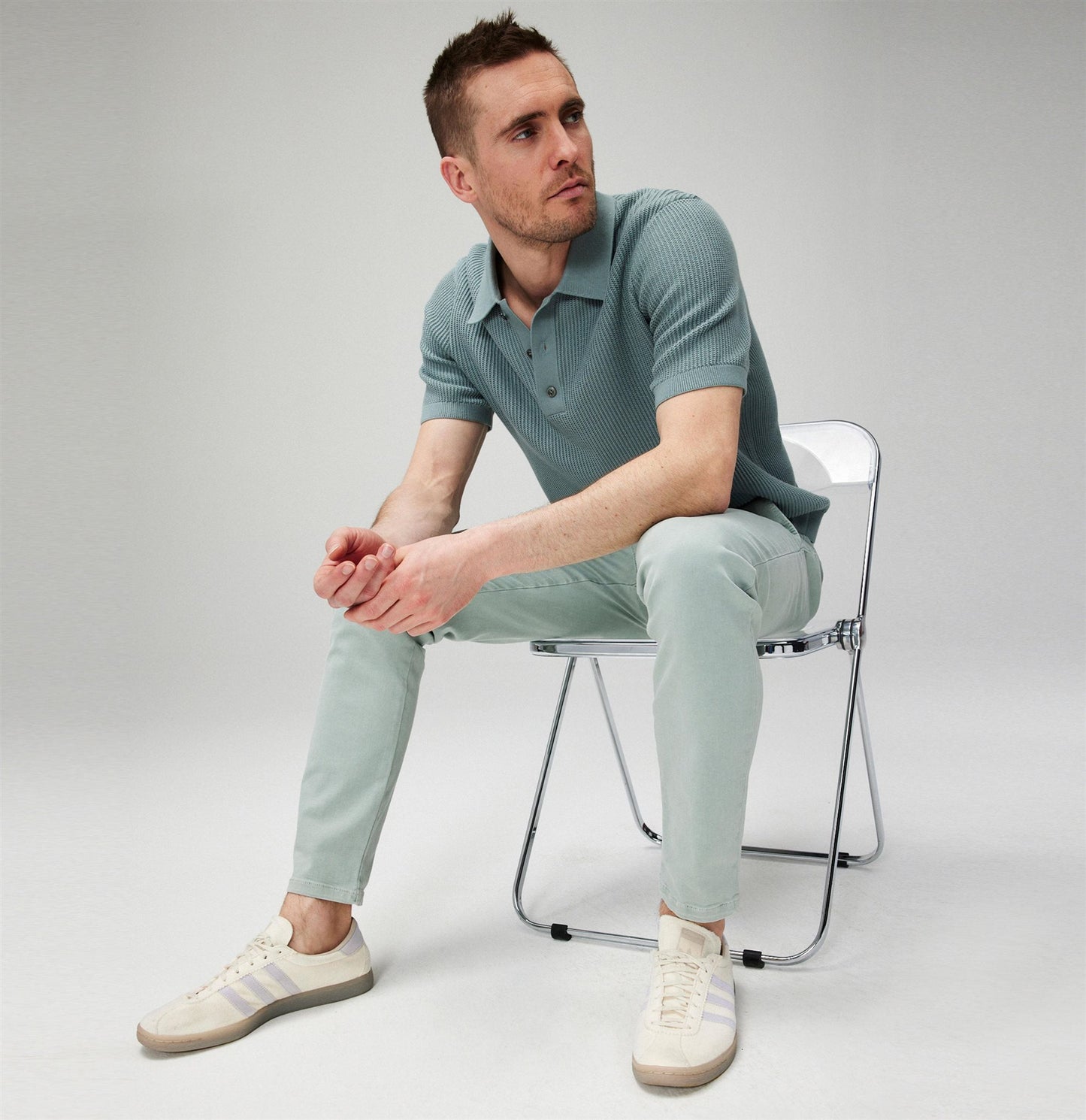 Chino Driver Pants Green Iron