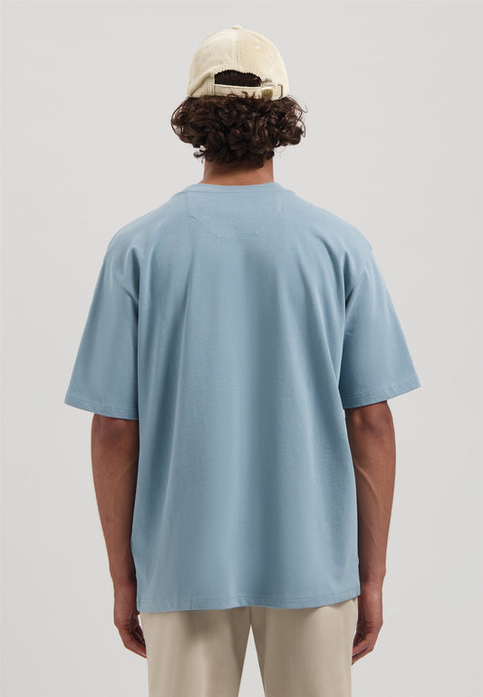 Collin Tee Mist Blue