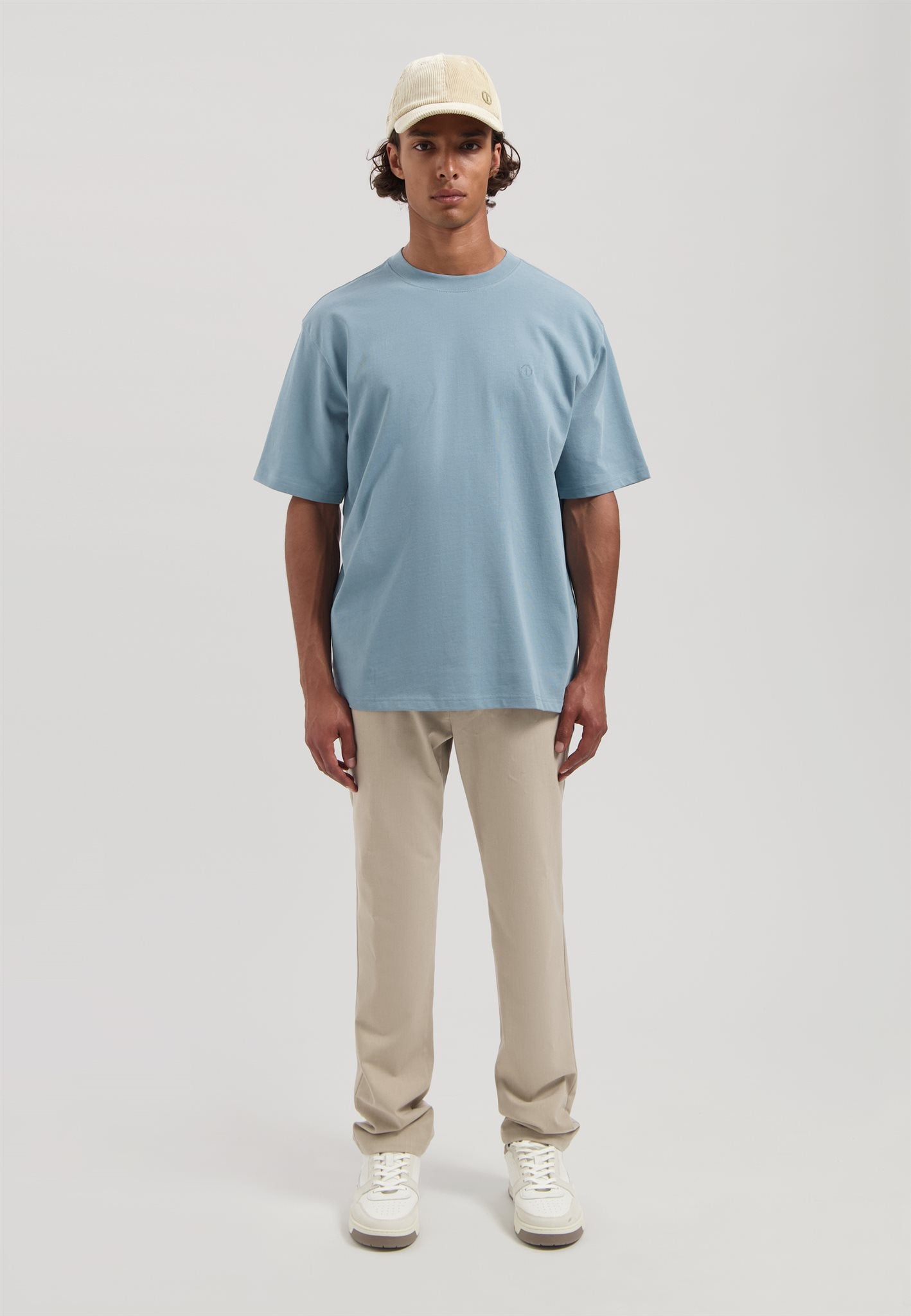 Collin Tee Mist Blue
