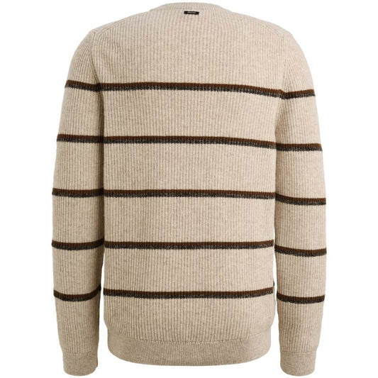 Crewneck Cotton/Wool Stripe