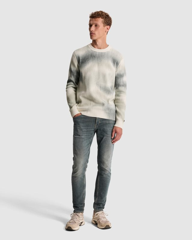 Crewneck White Down