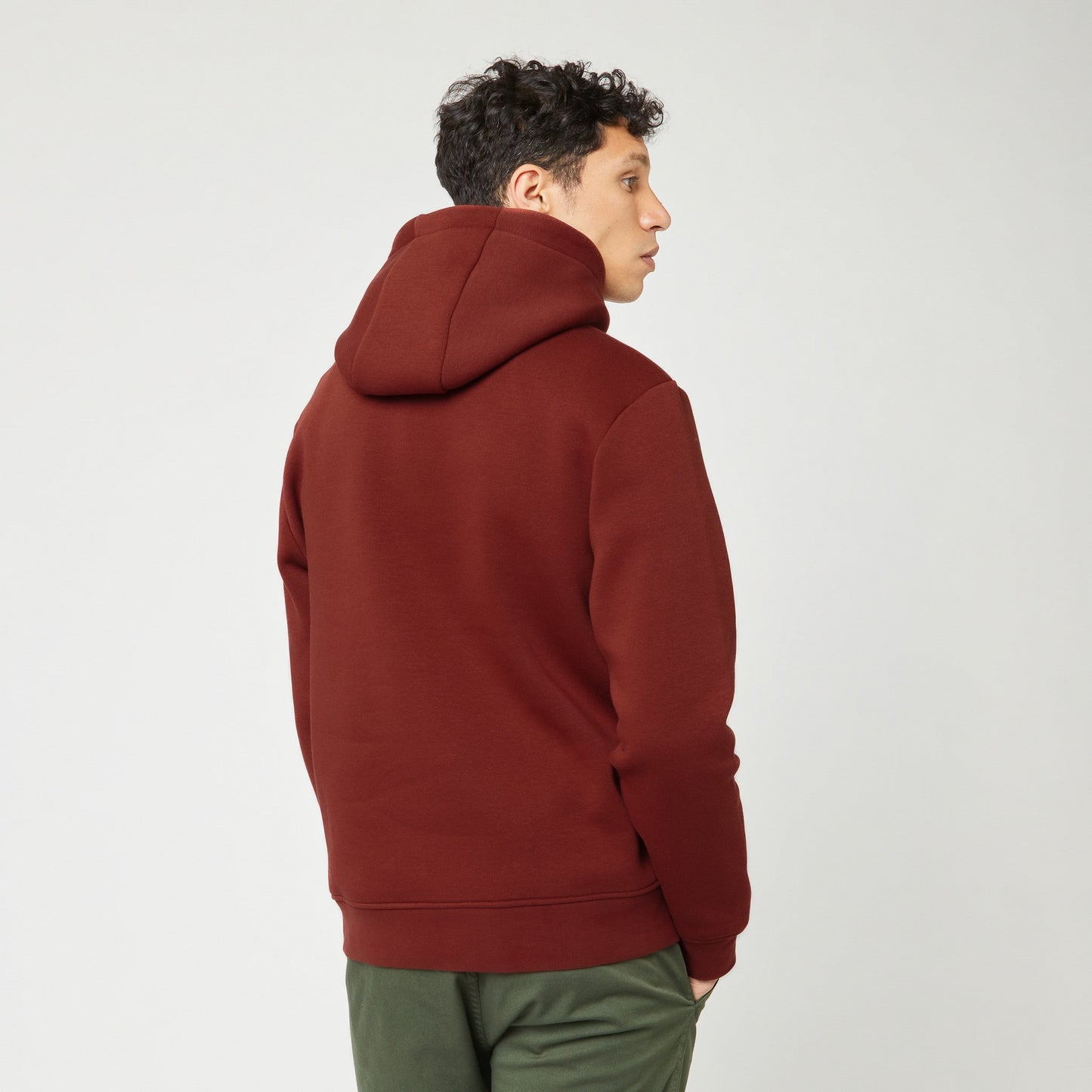Dirac Hooded Sweat Bordeaux