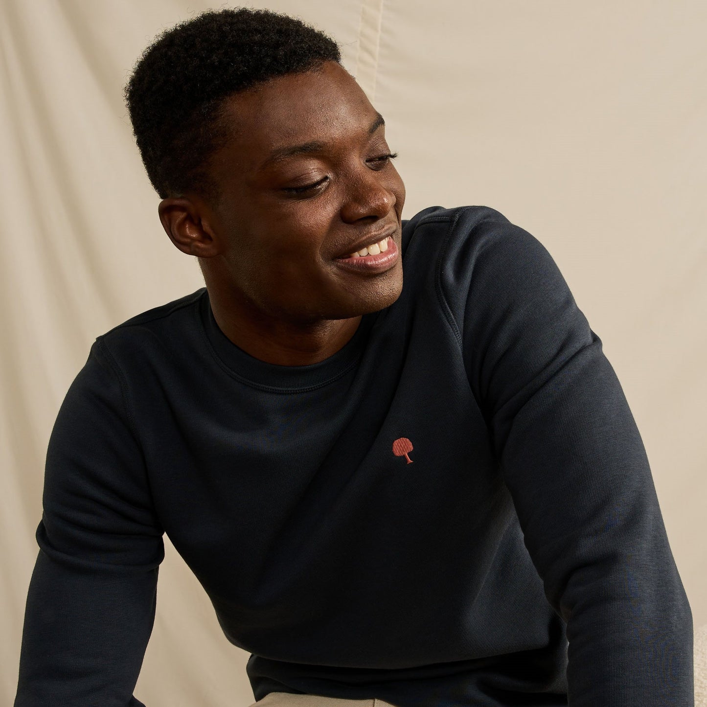 Donzy Sweatshirt Cotton Navy