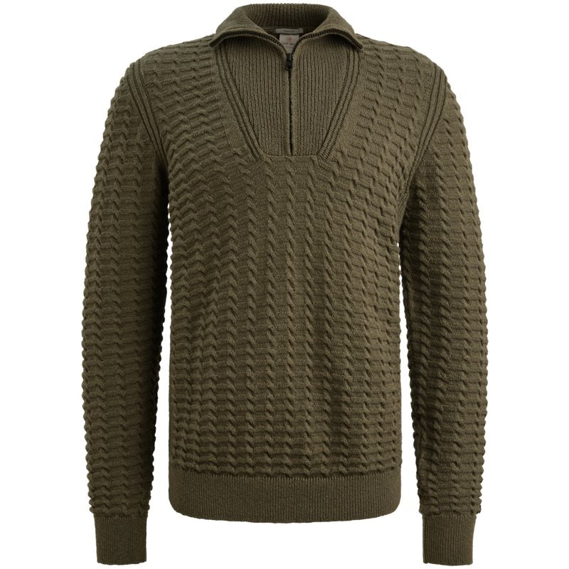 Half Zip Boucle Kambaba
