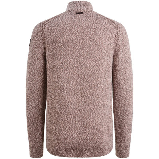 Half Zip Mouline Adobe Rose