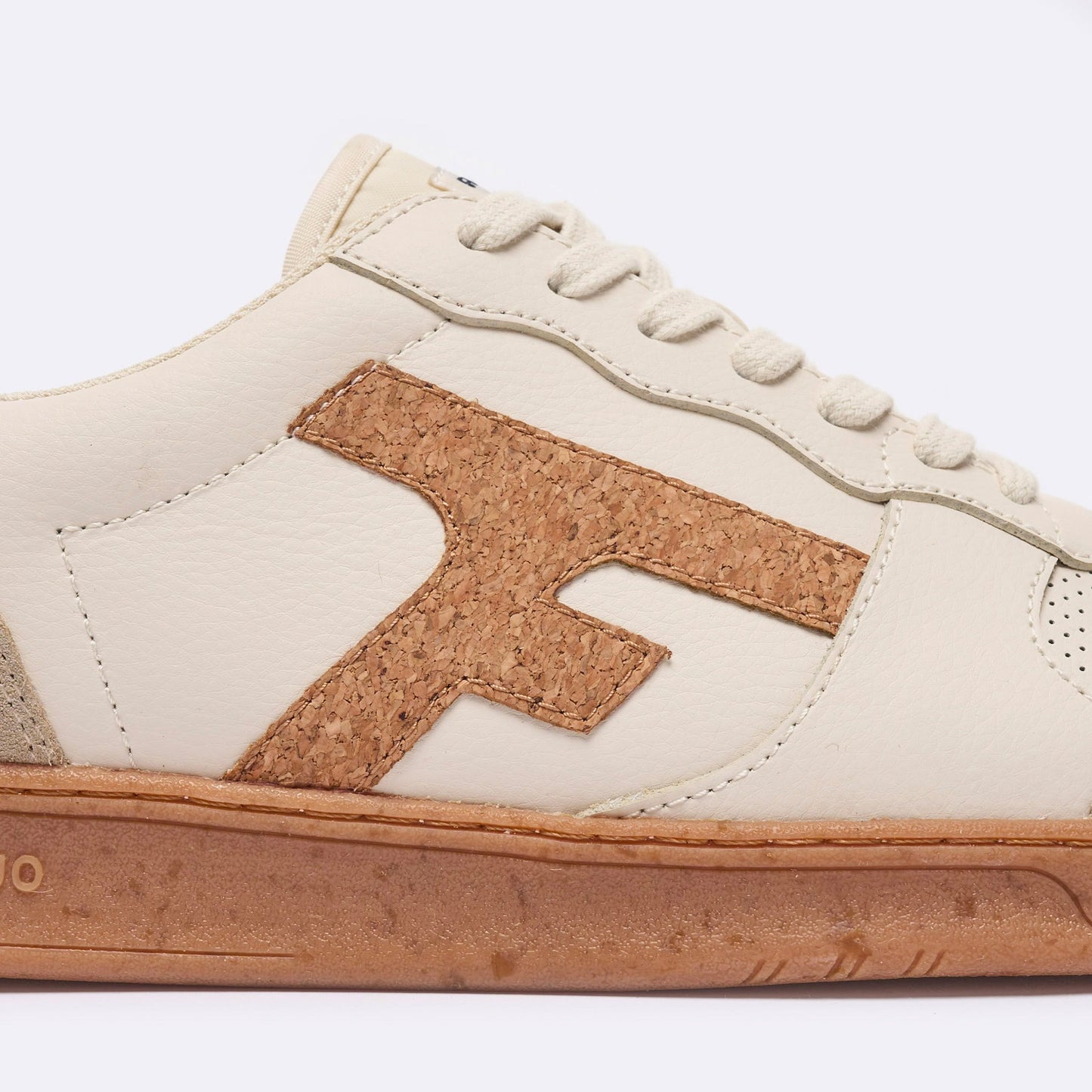 Hazel Sneaker Ecru & Cork