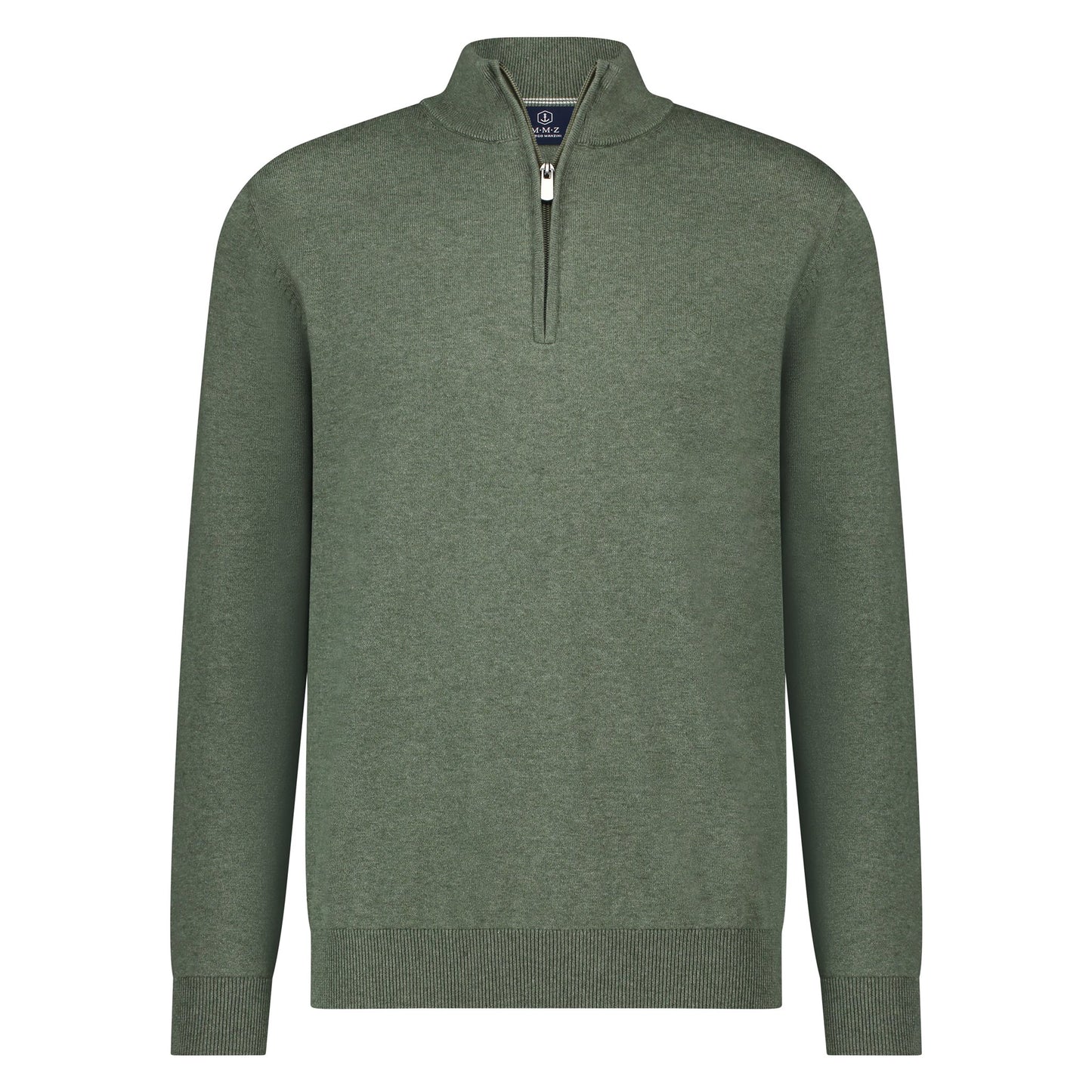 Hince Pullover Zip Sage Green
