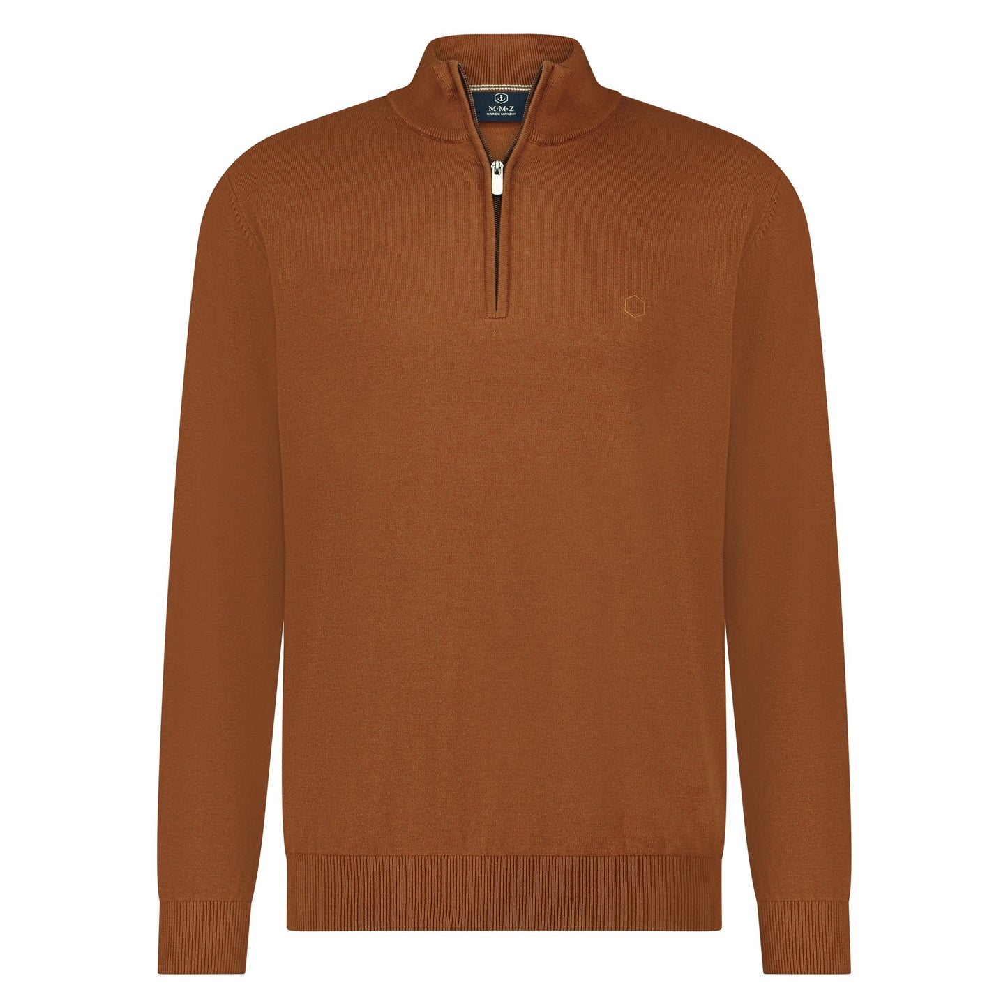 Hince Pullover Zip Tabacco