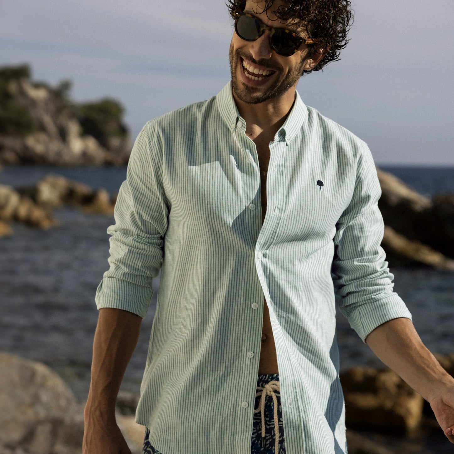 Ivoy Shirt Cotton Green
