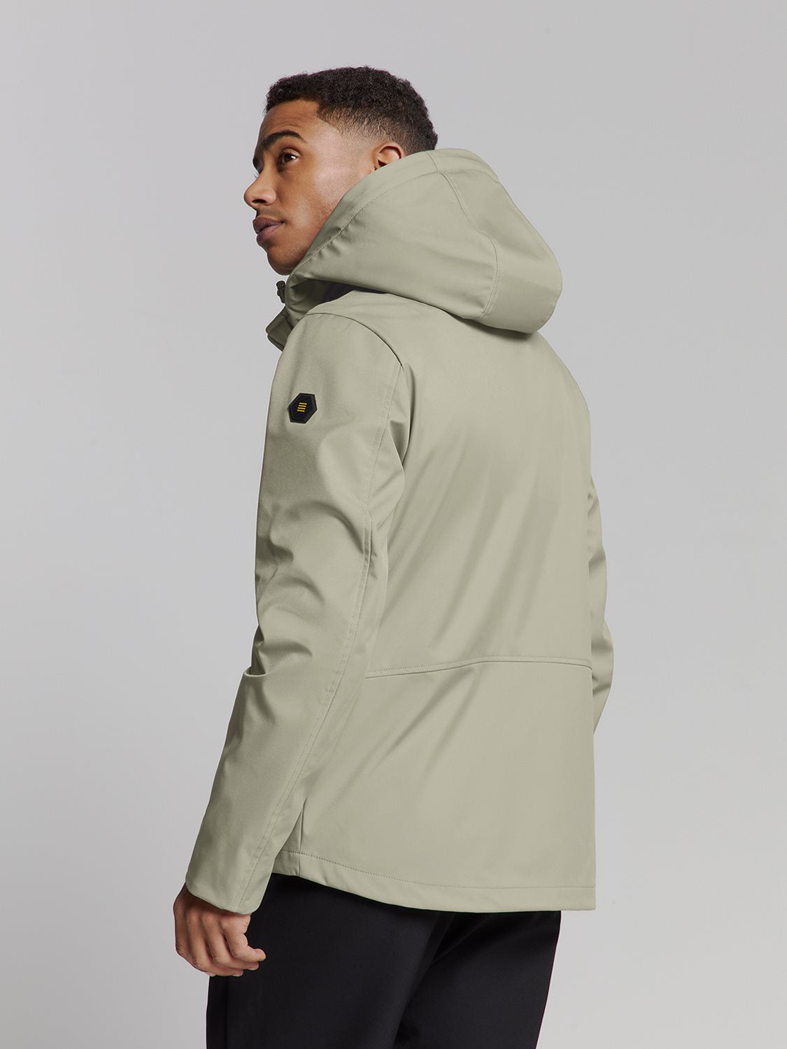 Jack Mid Long Hooded Army