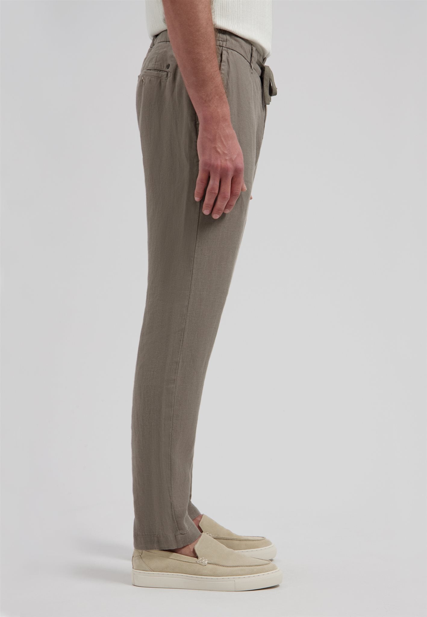 James Beach Pant Grey Brown