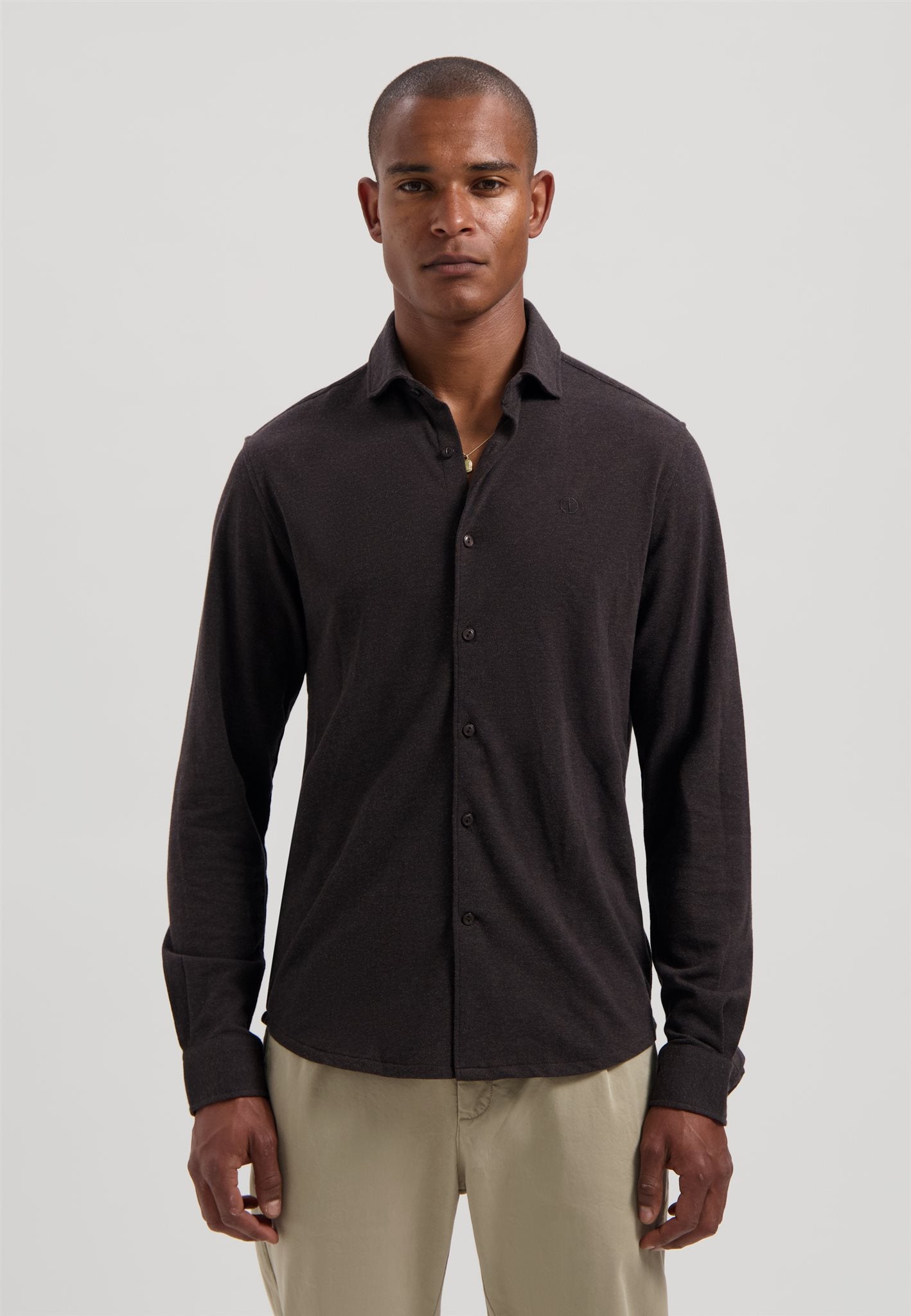 Kirk Shirt Dark Brown