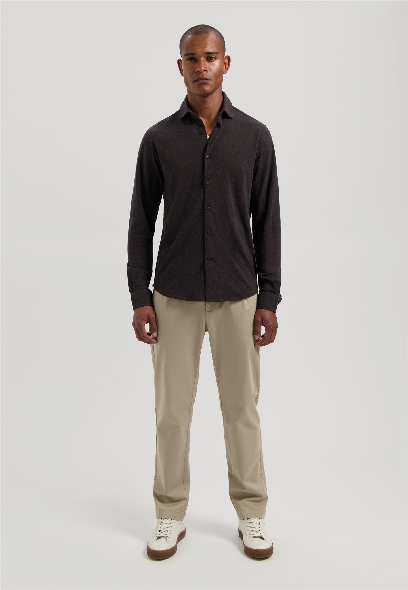 Kirk Shirt Dark Brown