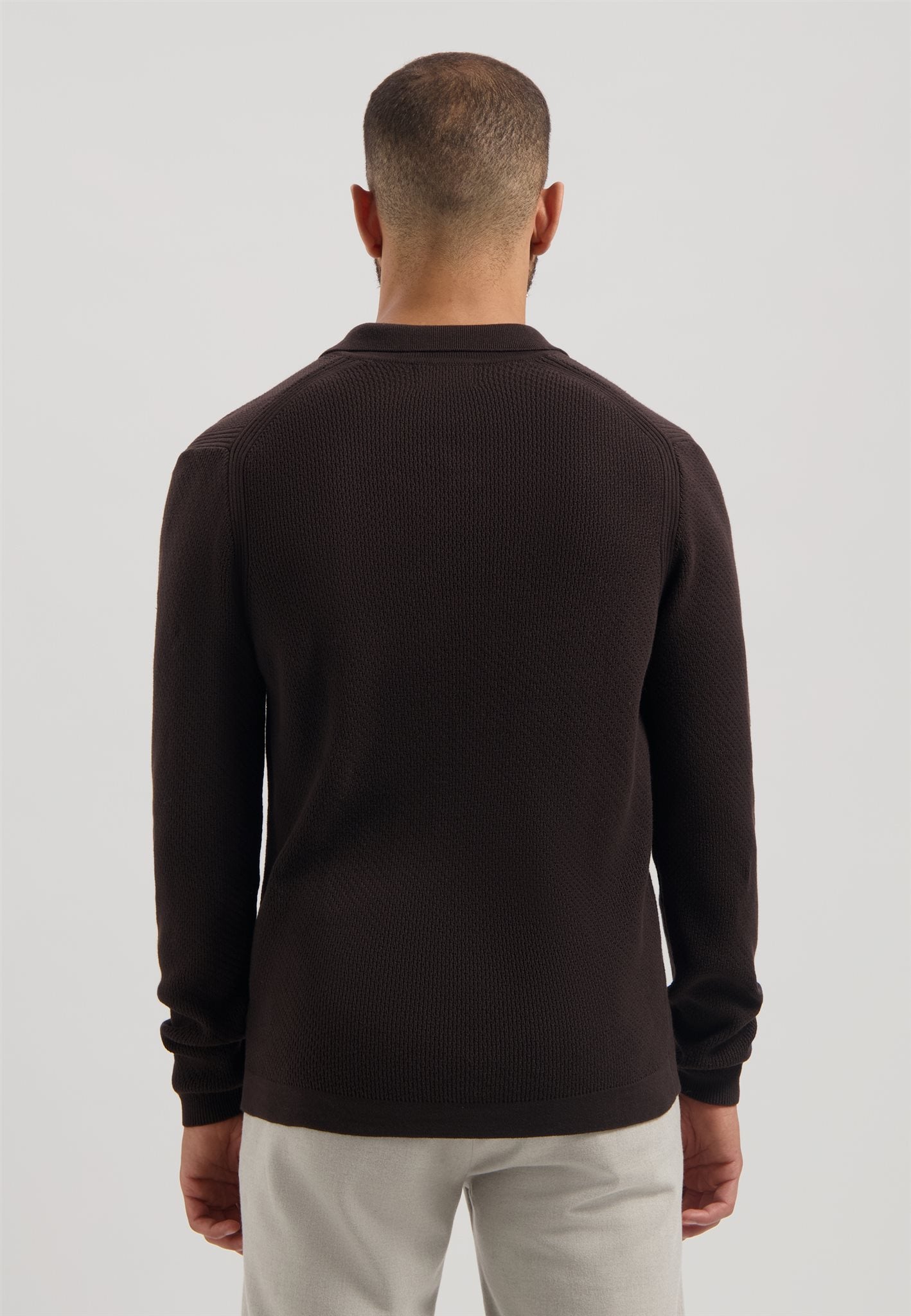 Kostas Polo Dark Brown