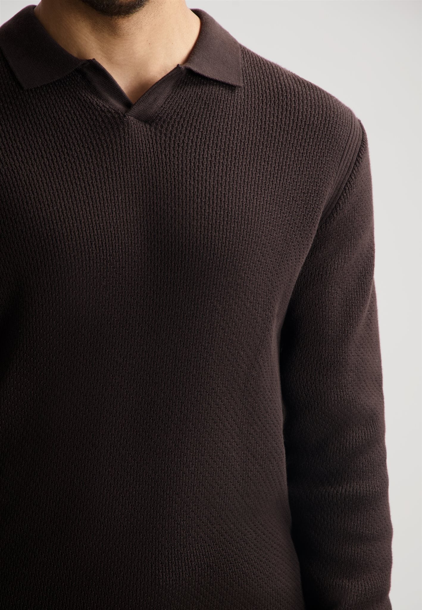 Kostas Polo Dark Brown