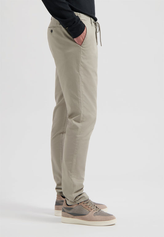 Lancaster Twill Chino Elephant