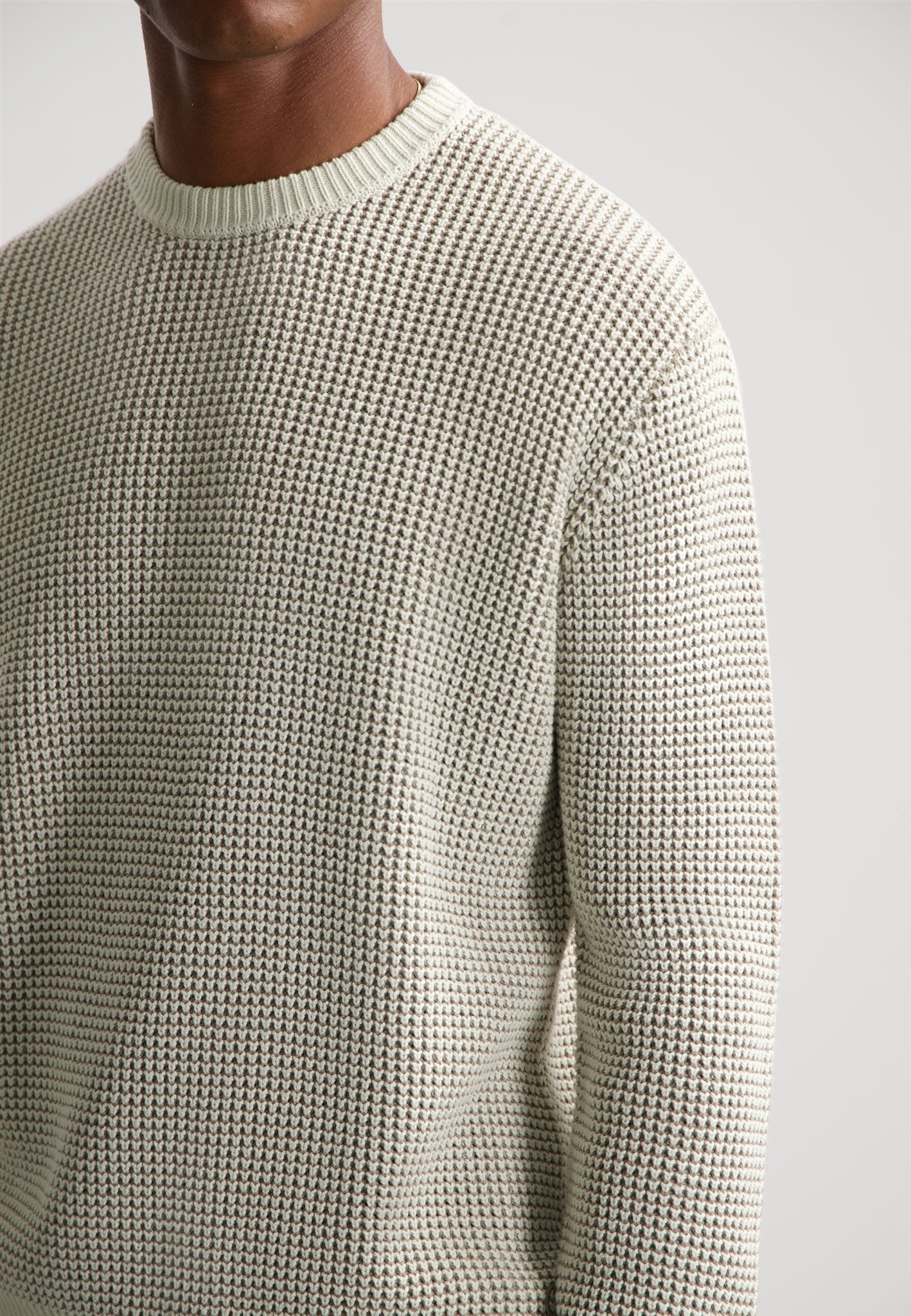 Leones Crewneck Silver Birch