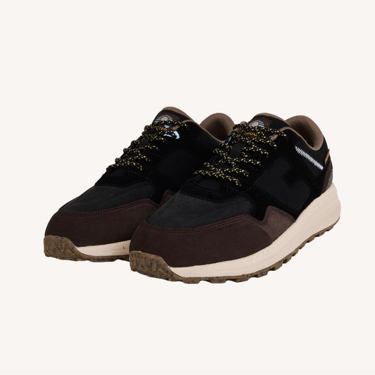 Limwood Running Suede Black