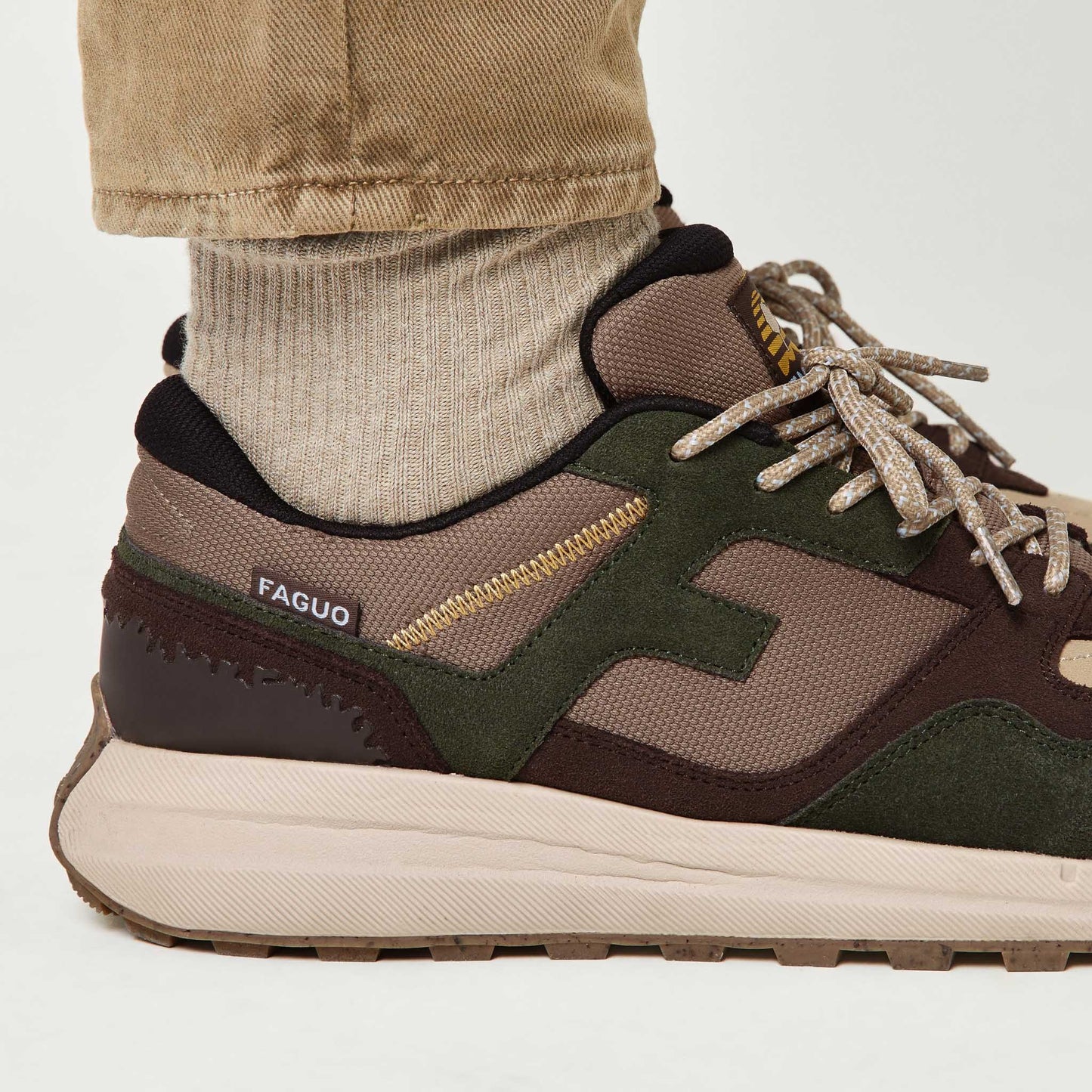 Limwood Running Suede Green