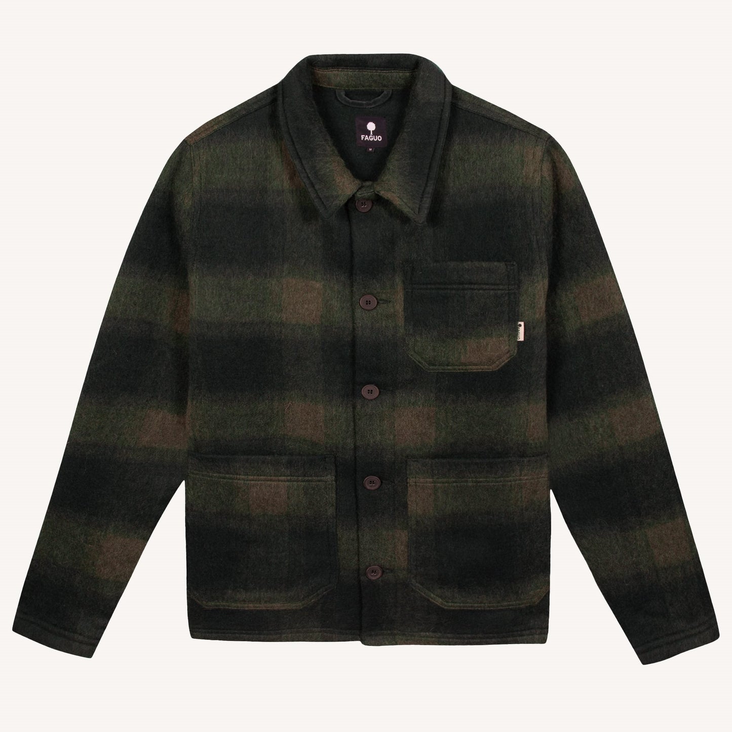 Lorge Overshirt Woven Green