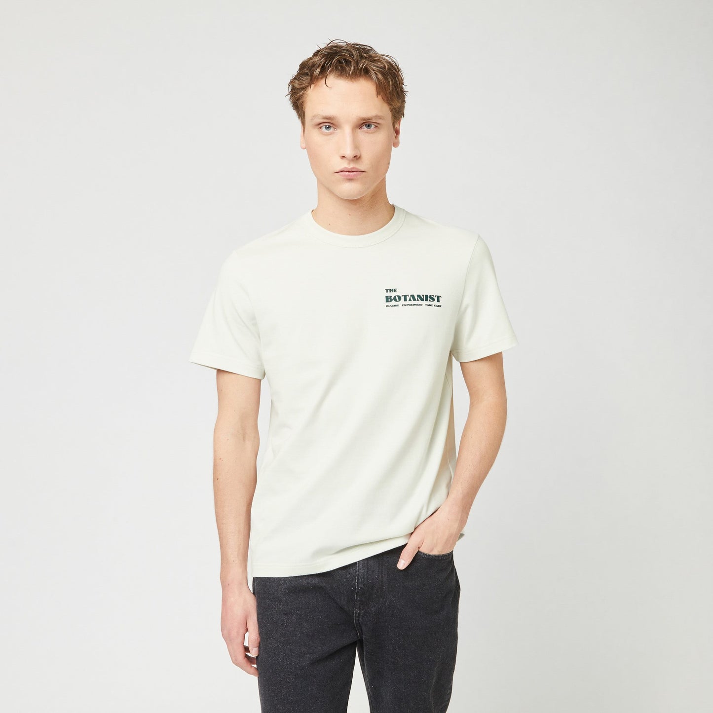 Lugny T-shirt Backprint Ecru