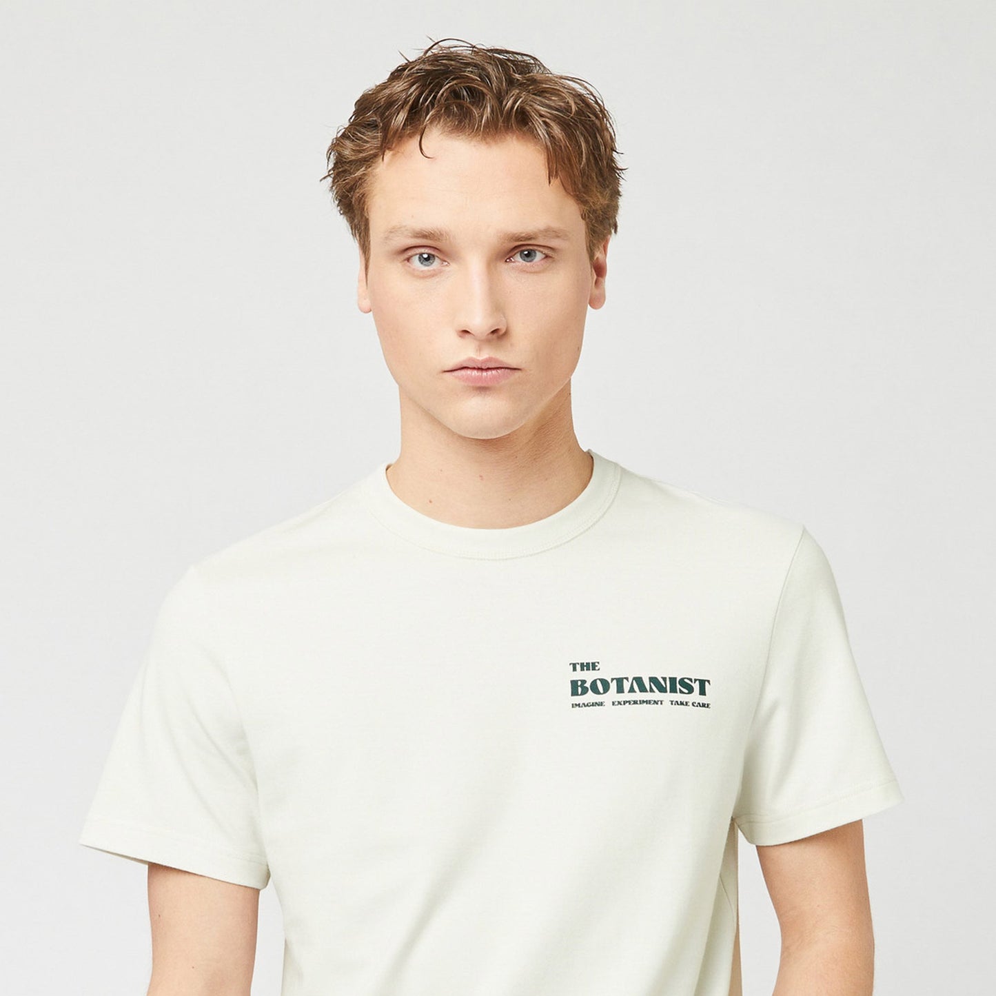 Lugny T-shirt Backprint Ecru