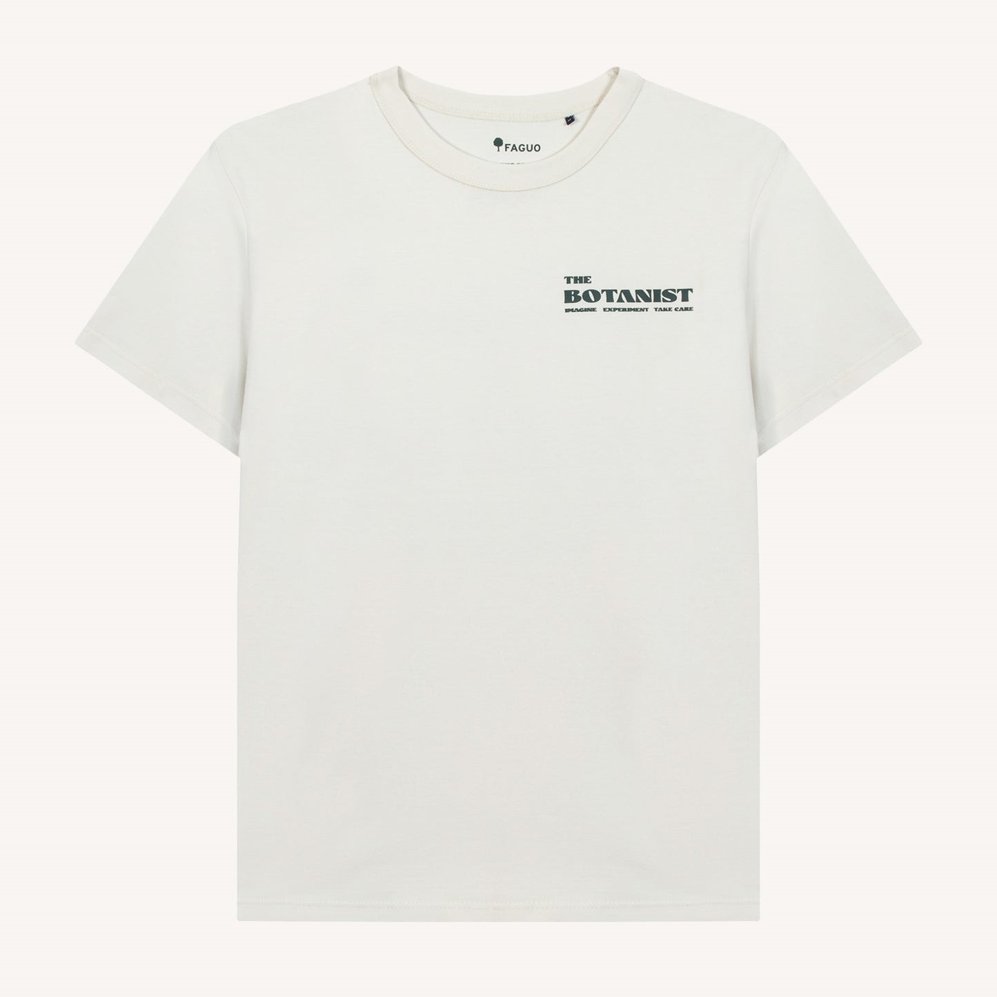 Lugny T-shirt Backprint Ecru