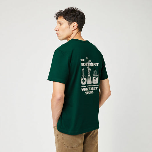 Lugny T-shirt Backprint Green