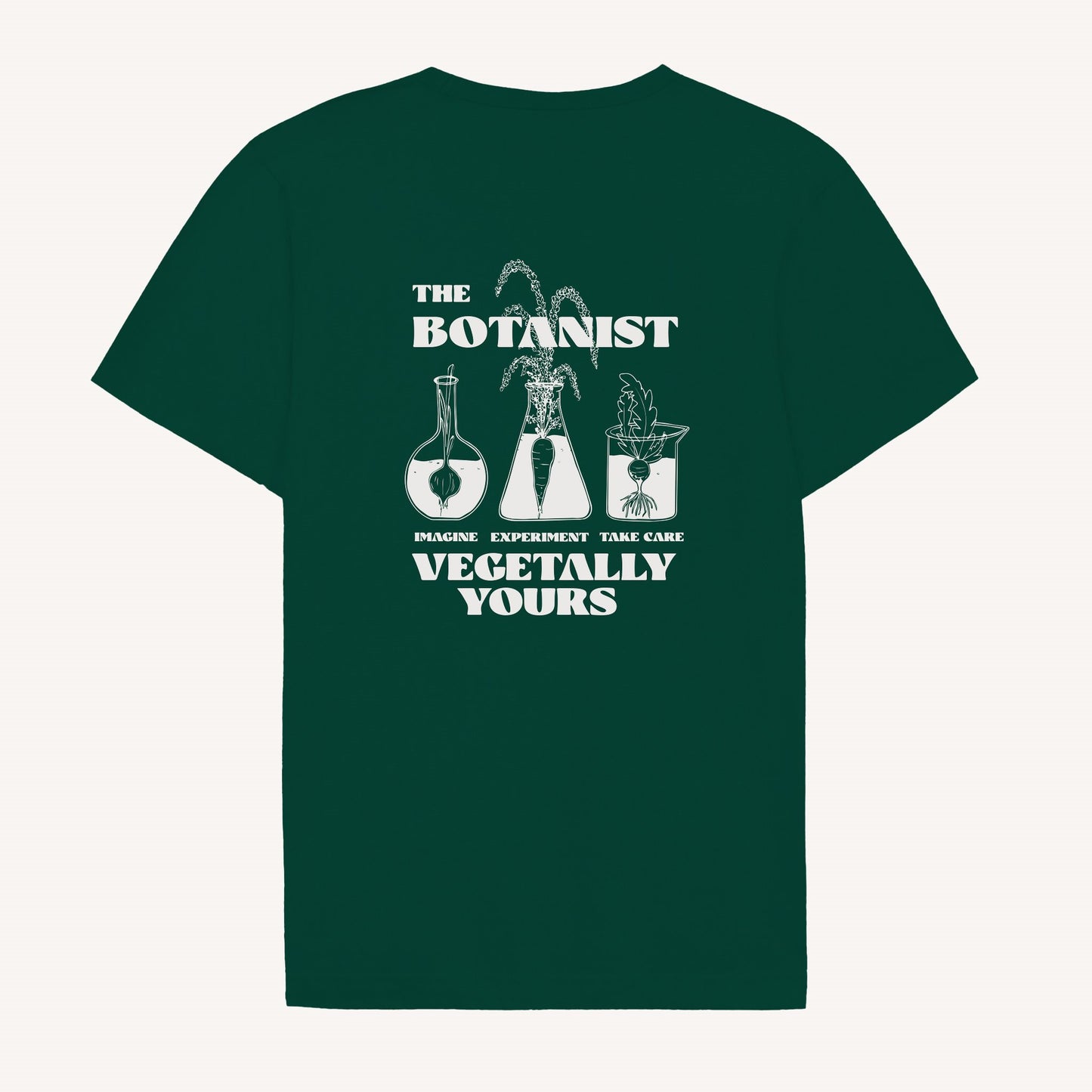 Lugny T-shirt Backprint Green