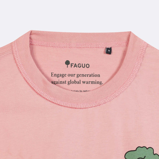 Lugny T-shirt Knit Pink