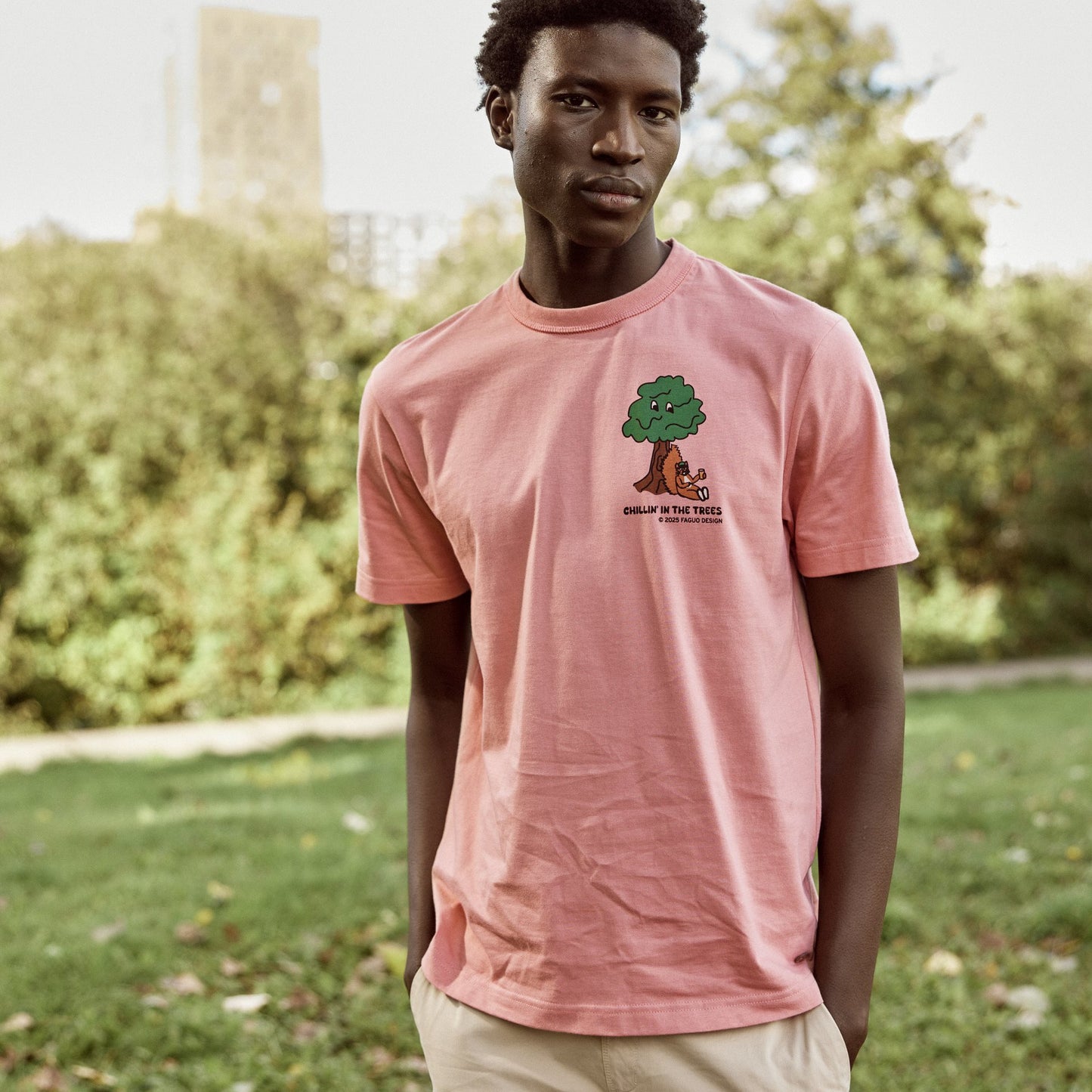Lugny T-shirt Knit Pink
