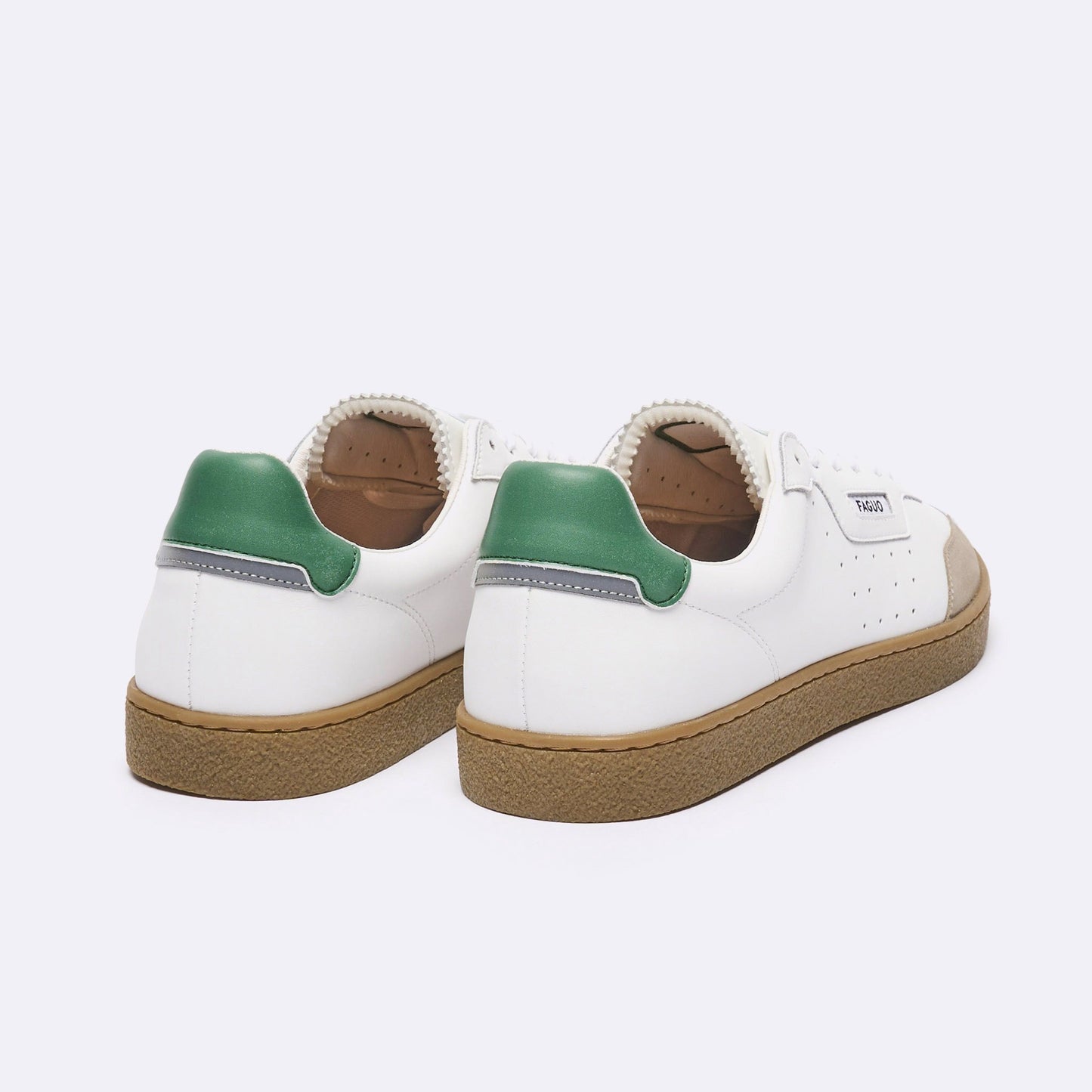 Lumbo Leather Sneaker White