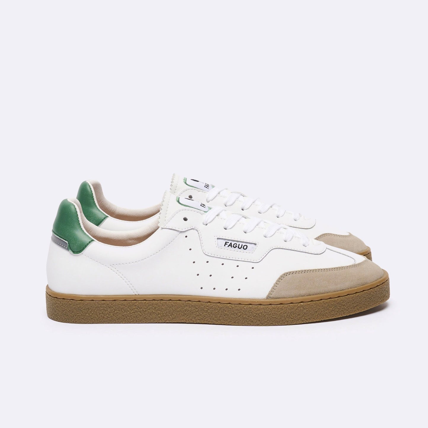 Lumbo Leather Sneaker White