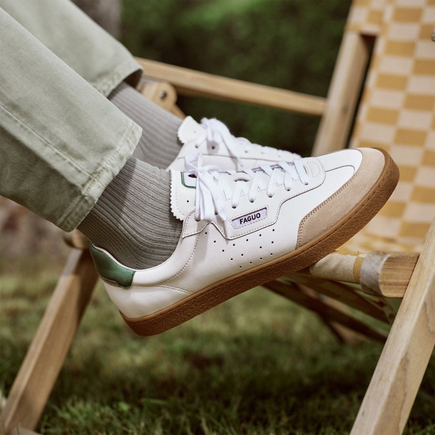 Lumbo Leather Sneaker White