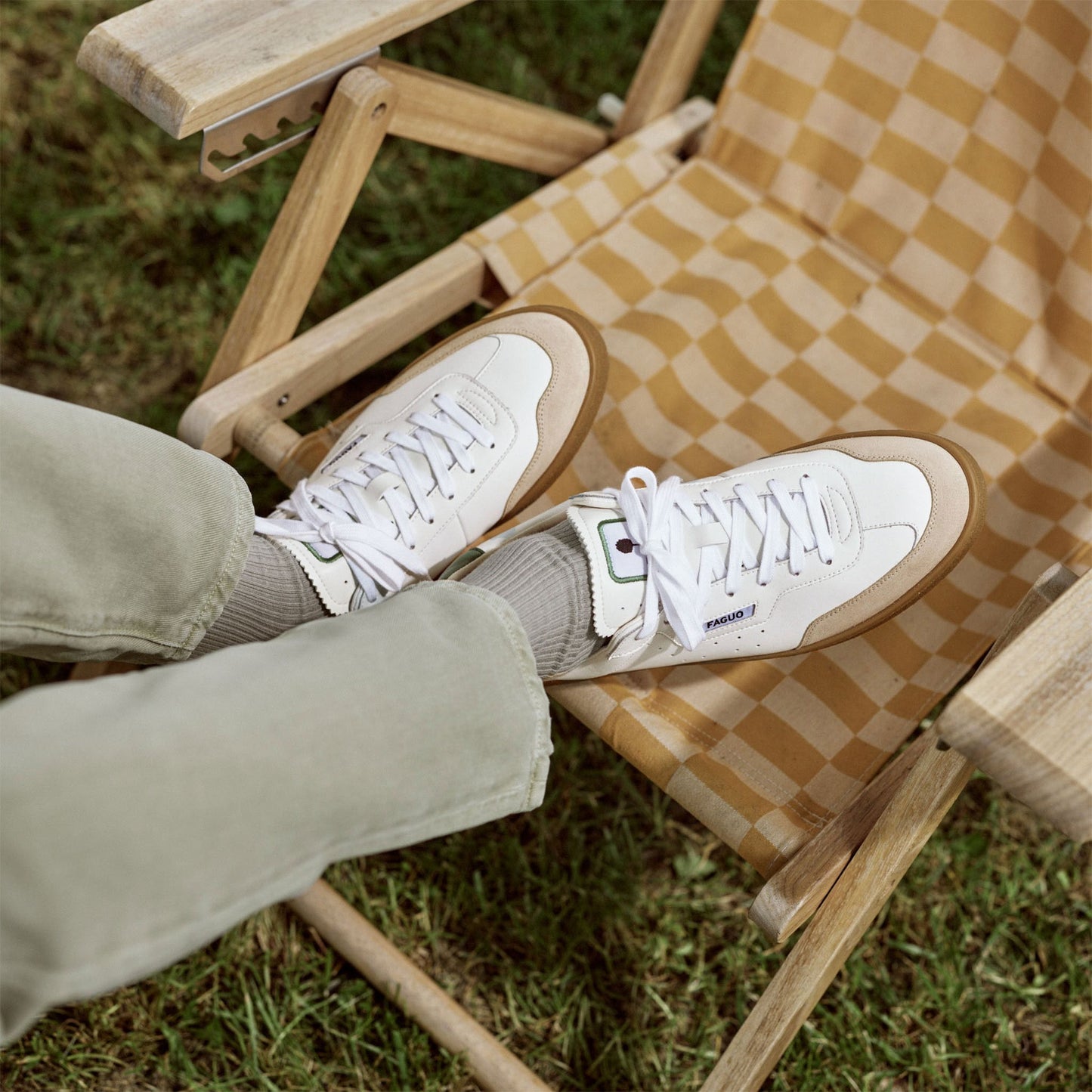 Lumbo Leather Sneaker White