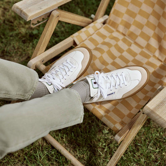 Lumbo Leather Sneaker White