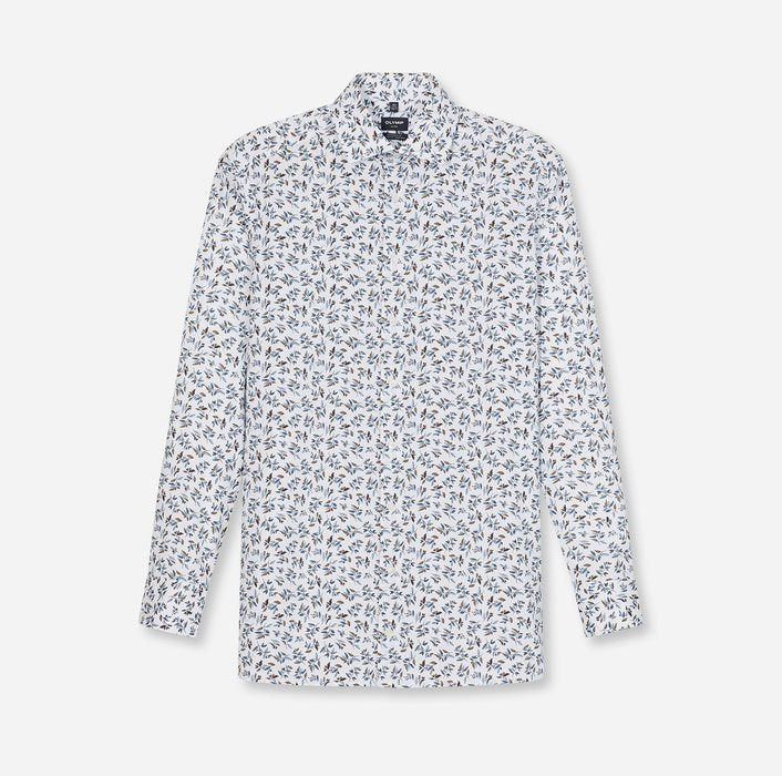 Luxor Modern Fit Blauw Bruin