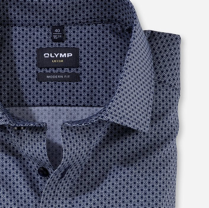 Luxor Modern Fit Marineblauw