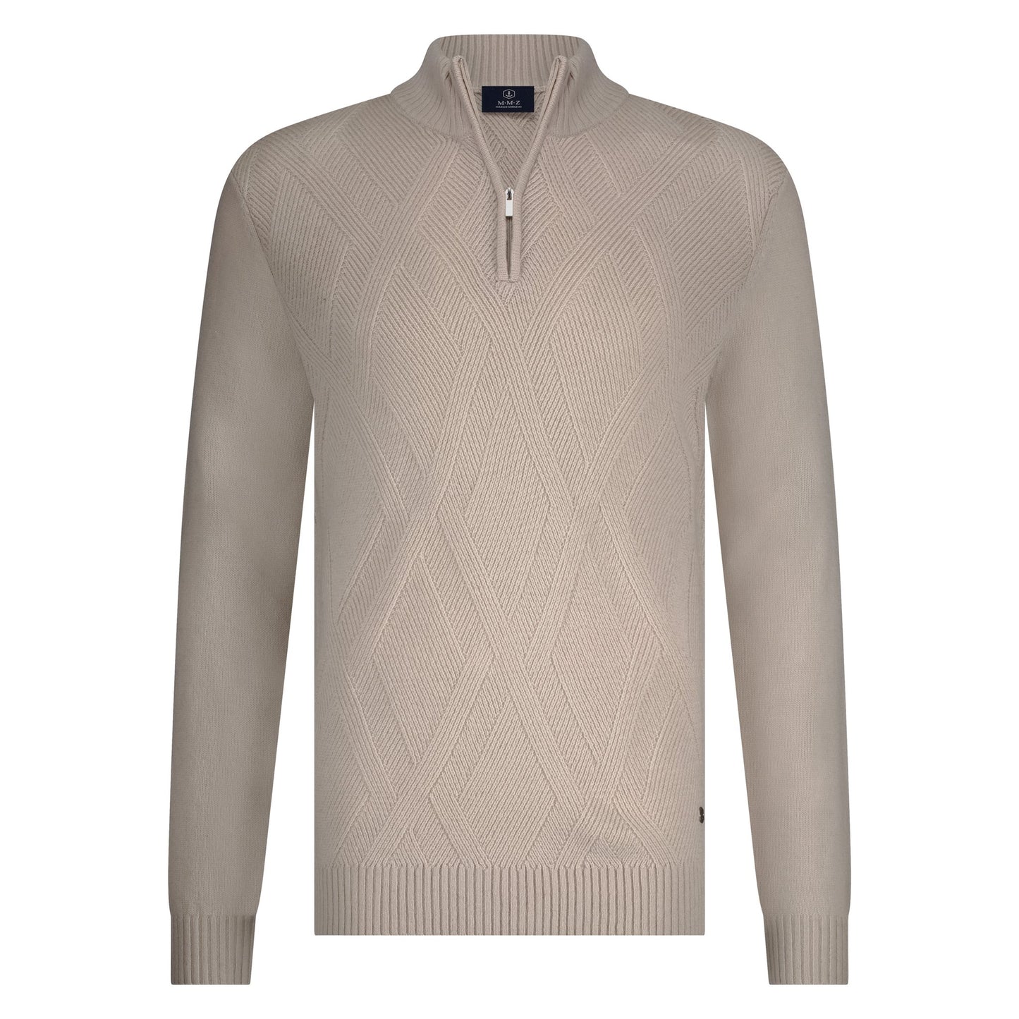 Otto Pullover Zip Pebble