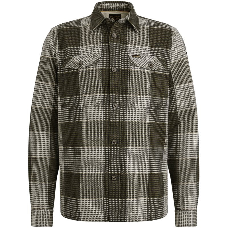 Overshirt Block Olive Night