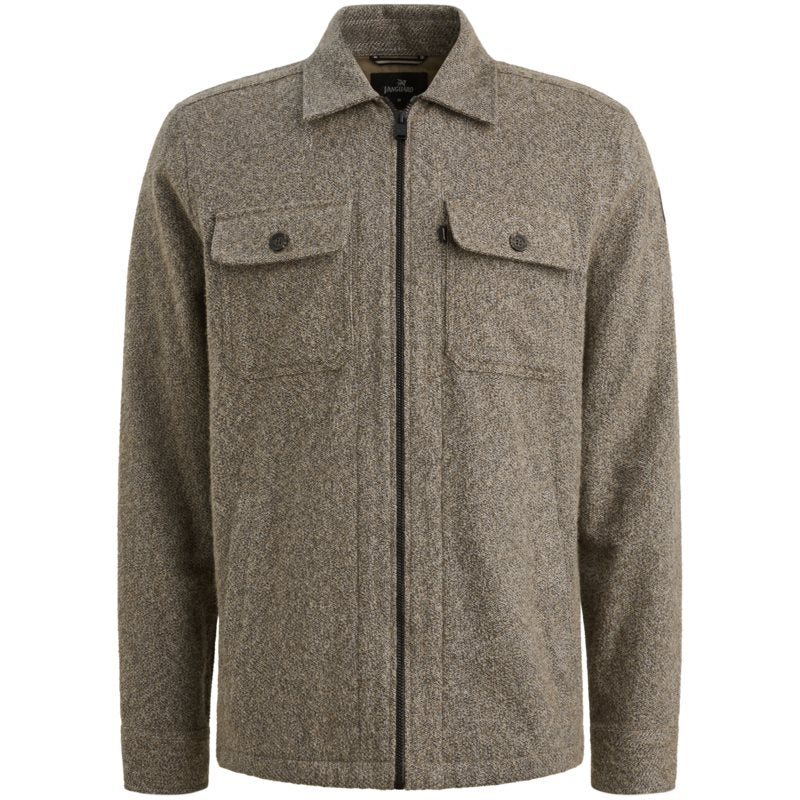 Overshirt Brushed Lead Gray