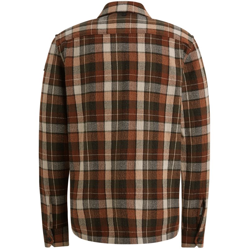 Overshirt Check Pecan Brown